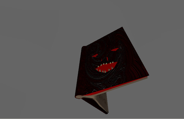 3d model necronomicon book dead - Necronomicon by Rabidpixel