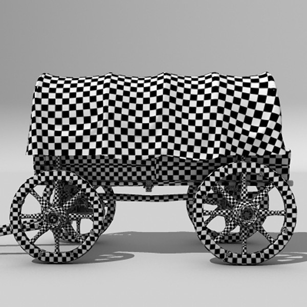 3d wagon - Wagon by ugly_squid