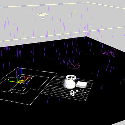 rain particle max - RAIN particle system (animated) by radoxist