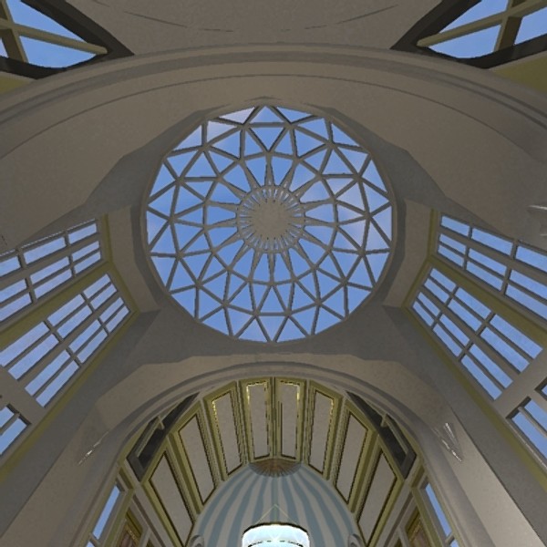 ballroom arches paintings max - Ballroom.zip by Mickey Models