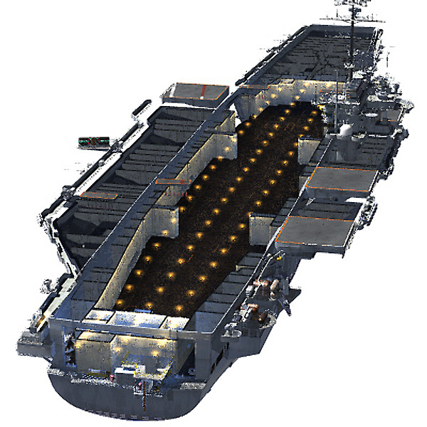 3d forrestal supercarrier uss model - CV60_Sara.zip by ptstudio