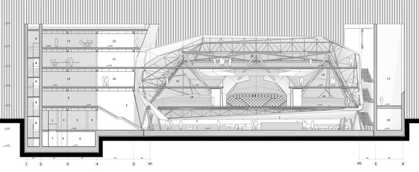 3dsmax interior exterior museum auditory - Museum and Auditory by studiorender