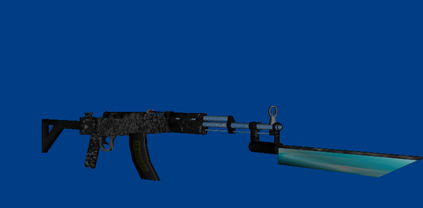 3d sks stock - sks by Rabidpixel