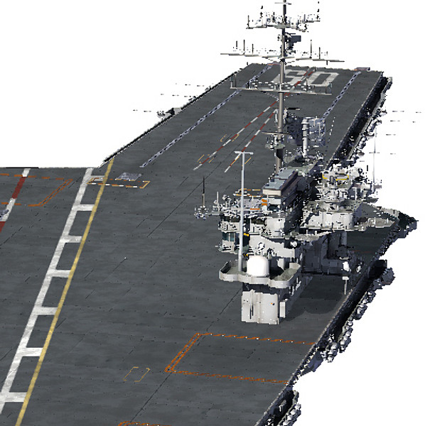 3d forrestal supercarrier uss model - CV60_Sara.zip by ptstudio