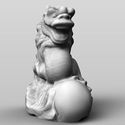 snake 3d model - Statue_of_the snake by 3d_Wanderer