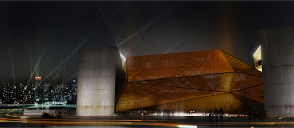 3dsmax interior exterior museum auditory - Museum and Auditory by studiorender
