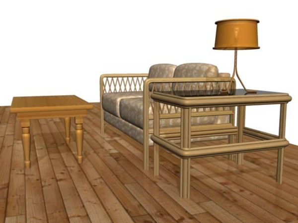 3dsmax wicker furniture - Wicker Furniture by valery2