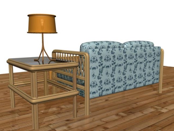 3dsmax wicker furniture - Wicker Furniture by valery2