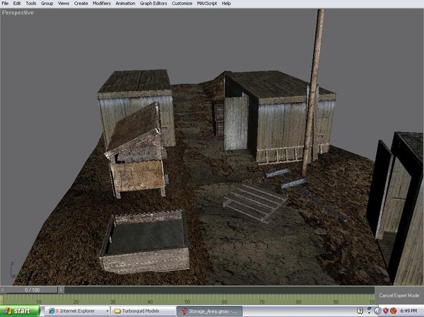 storage shed hut max - Storage Buildings by Kravenwolf