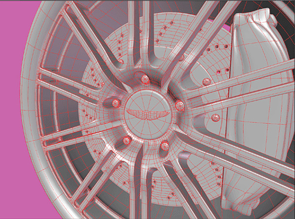 3d model wheel rims - Wheel by Ideas Unlimited