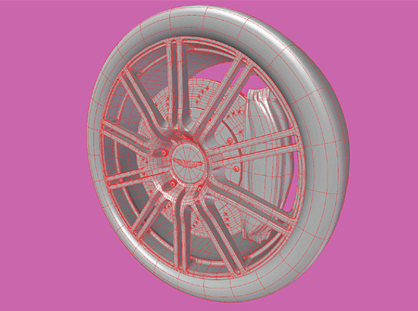 3d model wheel rims - Wheel by Ideas Unlimited