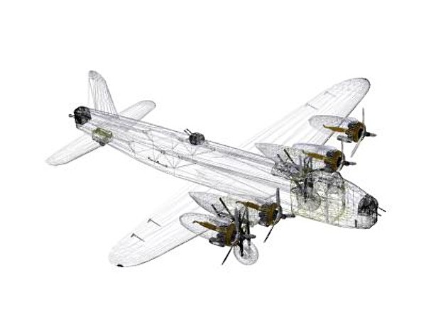 3d short stirling model - Short Stirling Cararra Format by pbratt