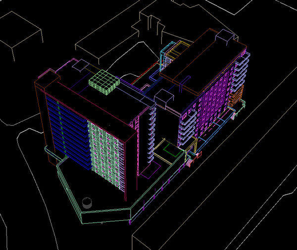 definition business centre 3d model - High Definition Business Centre by studiorender