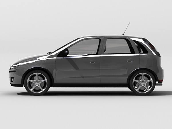 3ds max opel corsa standard materials - Opel Corsa Standard Materials by fabelar