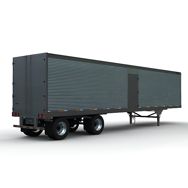 lwo 48ft van trailer truck - Great Dane classic freight 48ft van by bansheewoj