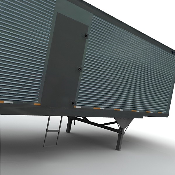lwo 48ft van trailer truck - Great Dane classic freight 48ft van by bansheewoj