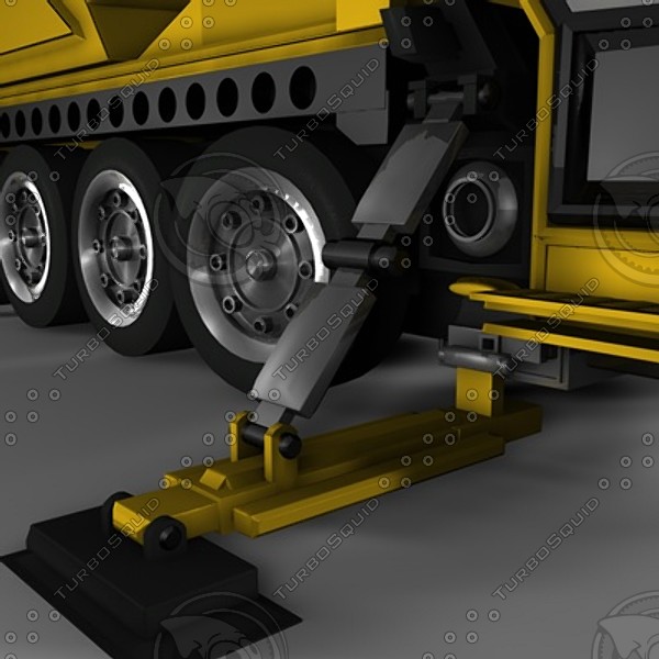 crain truck 3d c4d - The Ultimate Crain Truck.zip by Next 3D Gen