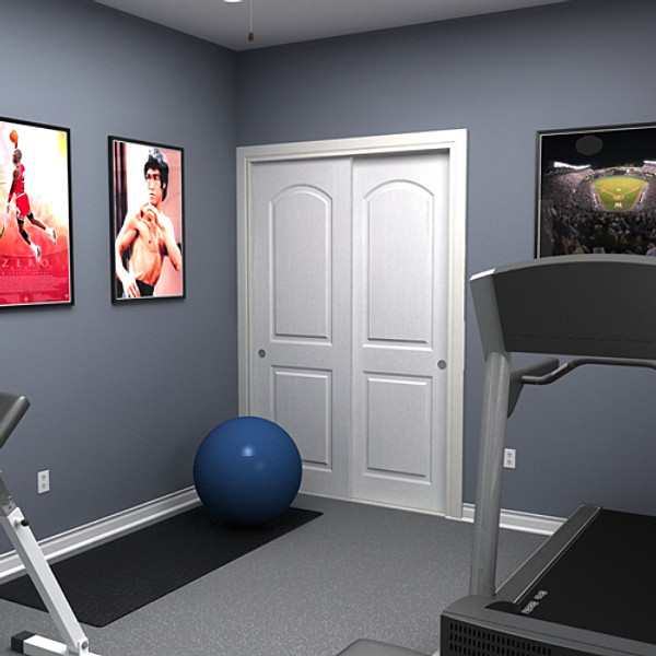 3d house interior exterior model - house interior/exterior by monkeyodoom