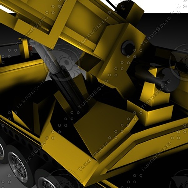 crain truck 3d c4d - The Ultimate Crain Truck.zip by Next 3D Gen