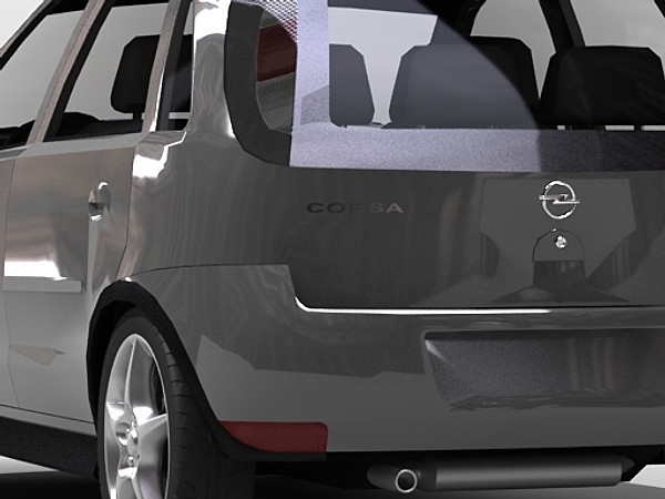 3ds max opel corsa standard materials - Opel Corsa Standard Materials by fabelar