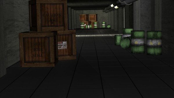 3d hallway barrels crates - Hallway.max by BJ Jalomo