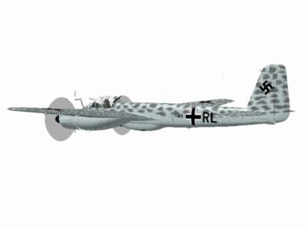 3dsmax junkers nightfighter ju88g - Junkers Ju88G Nightfighter by pbratt