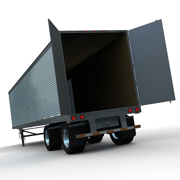 lwo 48ft van trailer truck - Great Dane classic freight 48ft van by bansheewoj
