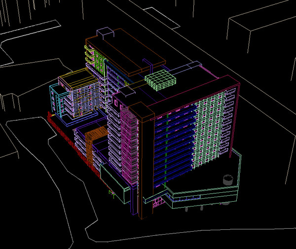 definition business centre 3d model - High Definition Business Centre by studiorender