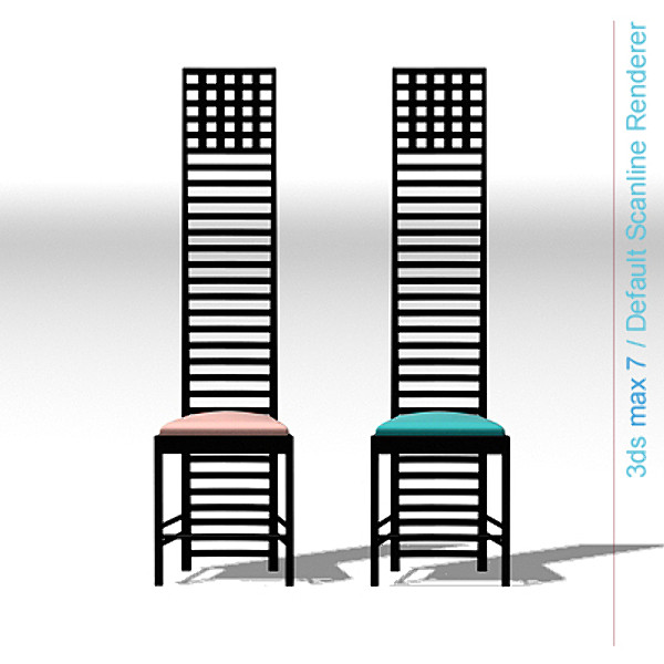directx charles rennie mackintosh chair - Hillhouse by lajhar