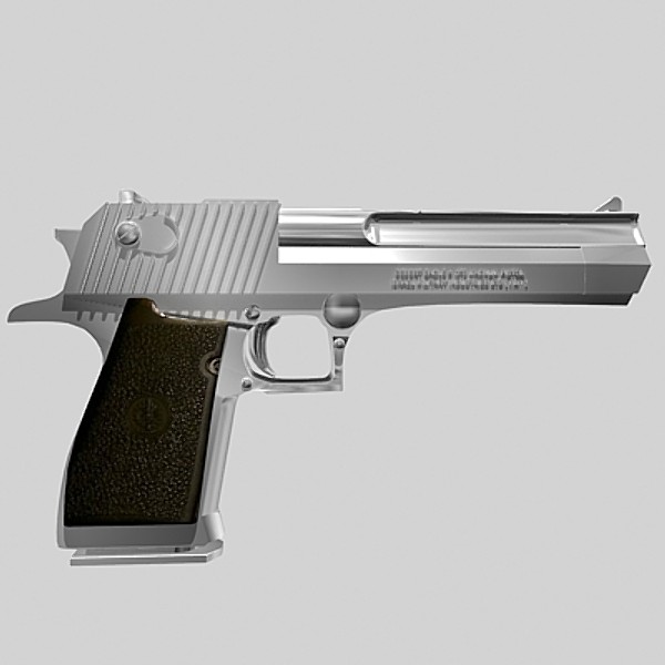 3ds max desert eagle pistol - Desert eagle by Sandu_Bublic