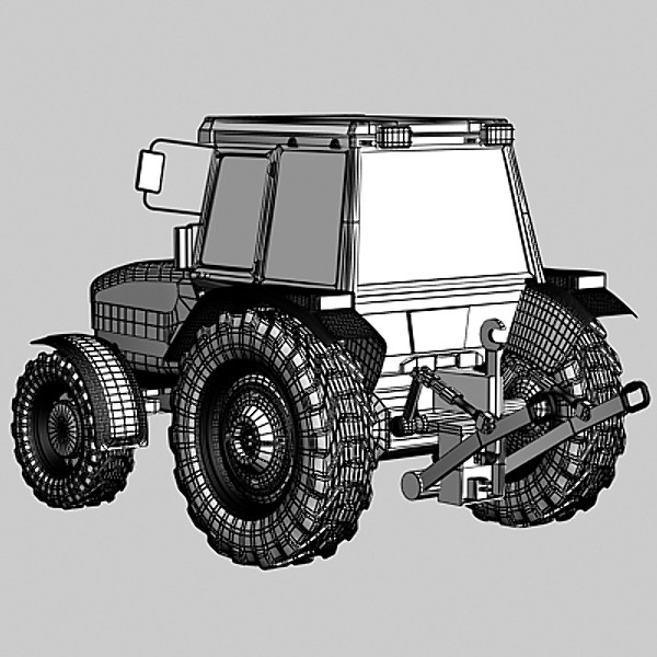 max farm tractor - Farming tractor by Sandu_Bublic
