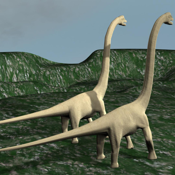 brachiosaurus obj - Brachiosaurus.mb by EMB3D