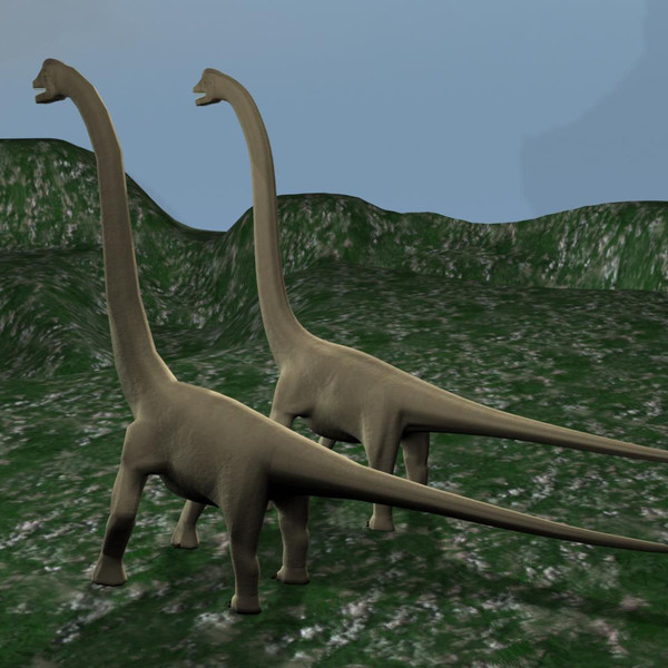 brachiosaurus obj - Brachiosaurus.mb by EMB3D