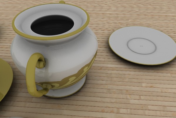 3ds coffee scene - Coffee Scene by MattTrout