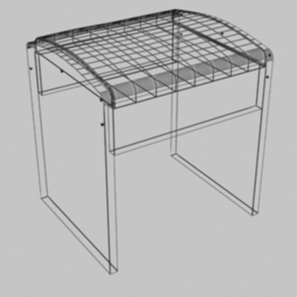 free max mode stool - Stool_F001 by sabah_au
