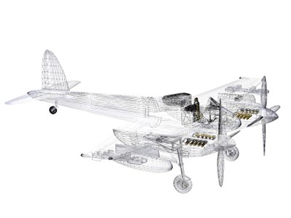 haviland hornet fighters c4d - De haviland Hornet F1 by pbratt