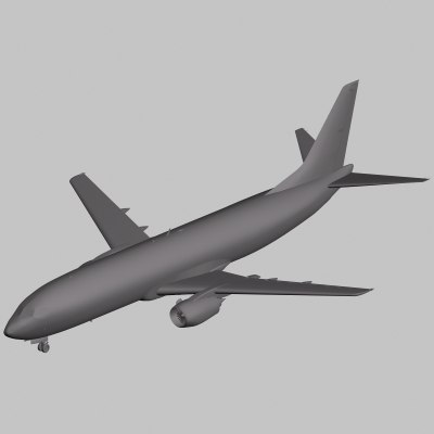3d b 737-400 british airways model - B 737-400 British Airways by PedroFaut