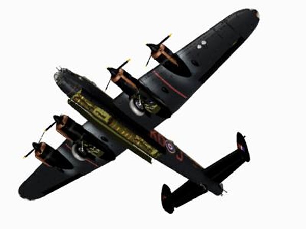 3d avro lancaster bomber model - Avro Lancaster BII by pbratt