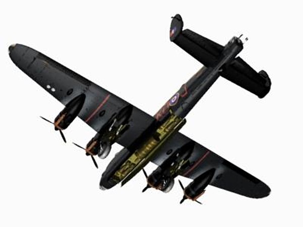 3d avro lancaster bomber model - Avro Lancaster BII by pbratt