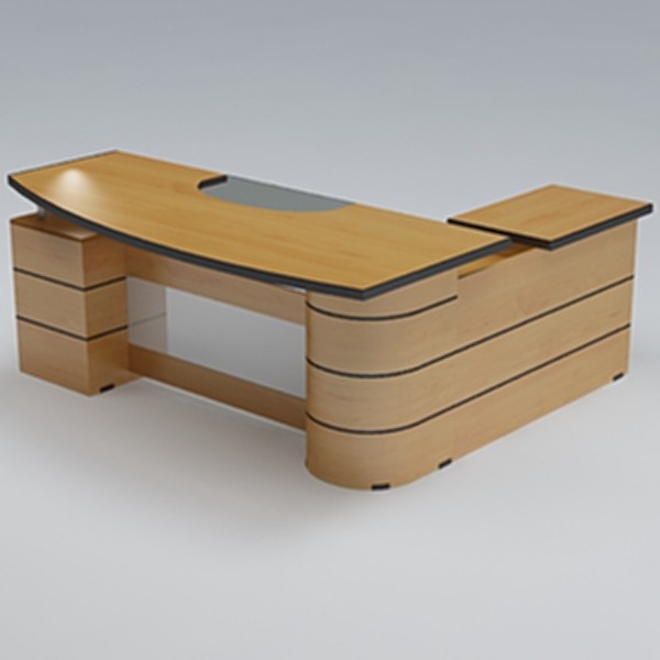 3dsmax desk table - Executive Desk by sabah_au