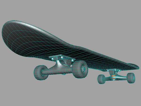 rigged skateboard ma - CB_Skateboard.rar by shockwaive
