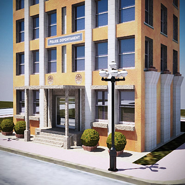 maya house police town - House 5 by Stubborn3D