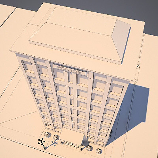 maya house police town - House 5 by Stubborn3D