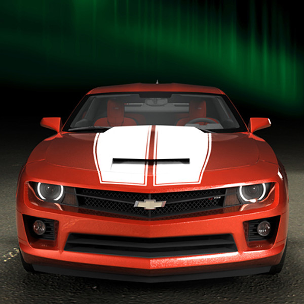 3ds max camaro z28 deluxe car - 2011-12 Camaro Z28 Deluxe by ImagineOcean Creations