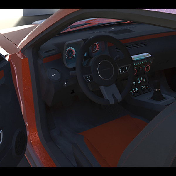 3ds max camaro z28 deluxe car - 2011-12 Camaro Z28 Deluxe by ImagineOcean Creations
