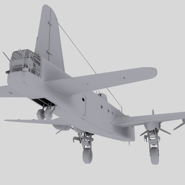 ww2 short stirling bomber 3d model - Short Stirling MK 1 Bomber by 3depix