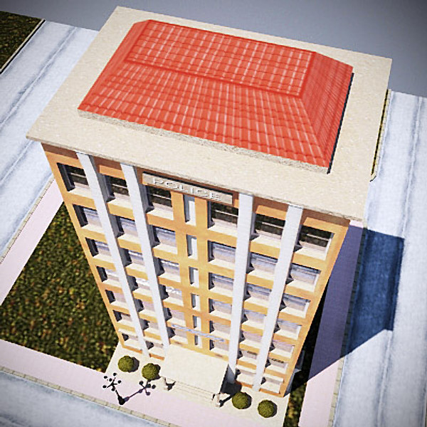 maya house police town - House 5 by Stubborn3D