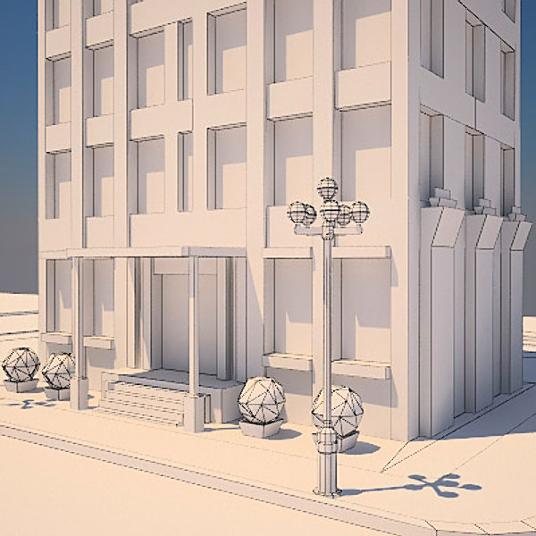maya house police town - House 5 by Stubborn3D