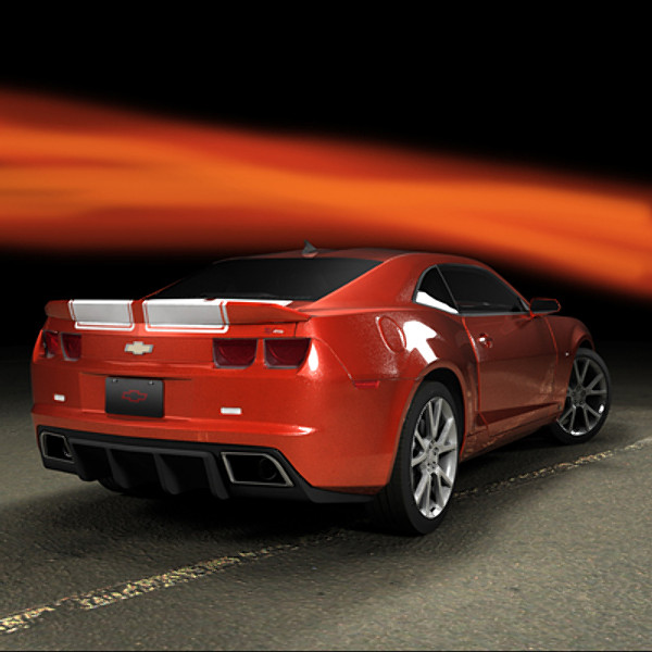3ds max camaro z28 deluxe car - 2011-12 Camaro Z28 Deluxe by ImagineOcean Creations