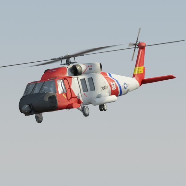 hh60j jayhawk 3d model - HH60J Jayhawk VRay... by ES3DStudios